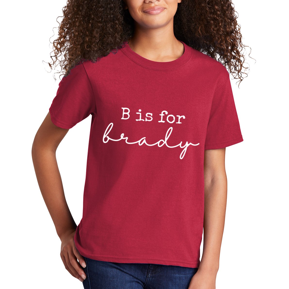 B Is For Brady Kids T-Shirt