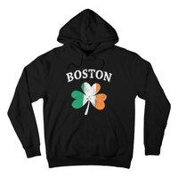 Boston Irish Flag Shamrock I St. Patrick's Day Gift Hoodie