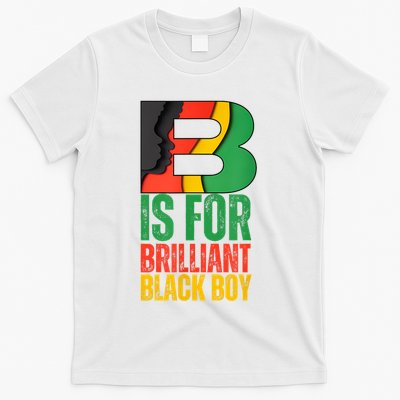 B Is For Brilliant Black Boy Black History Month T-Shirt