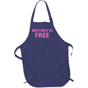 Britney Is Free Full-Length Apron With Pockets