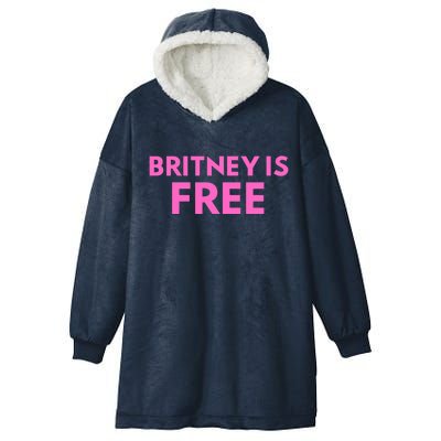 Britney Is Free Hooded Wearable Blanket