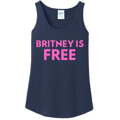 Britney Is Free Ladies Essential Tank