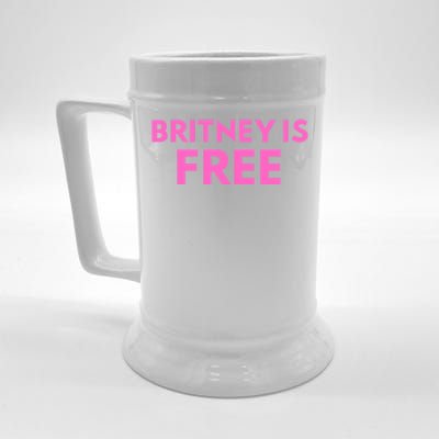 Britney Is Free Beer Stein