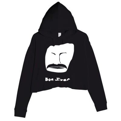 Bon Iver Face Crop Fleece Hoodie