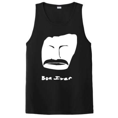 Bon Iver Face PosiCharge Competitor Tank