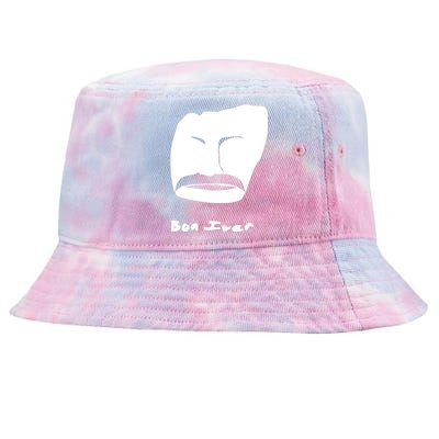 Bon Iver Face Tie-Dyed Bucket Hat