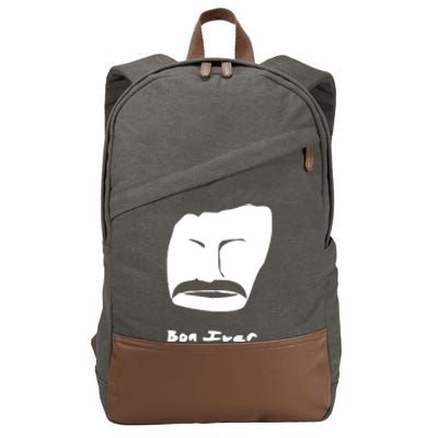 Bon Iver Face Cotton Canvas Backpack