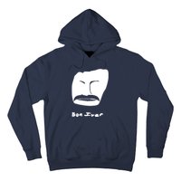 Bon Iver Face Hoodie