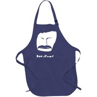 Bon Iver Face Full-Length Apron With Pockets