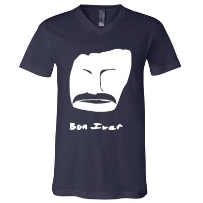 Bon Iver Face V-Neck T-Shirt