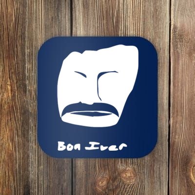 Bon Iver Face Coaster