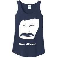 Bon Iver Face Ladies Essential Tank