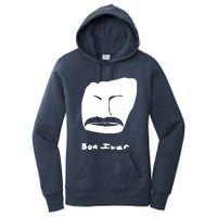 Bon Iver Face Women's Pullover Hoodie