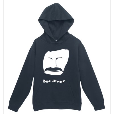 Bon Iver Face Urban Pullover Hoodie