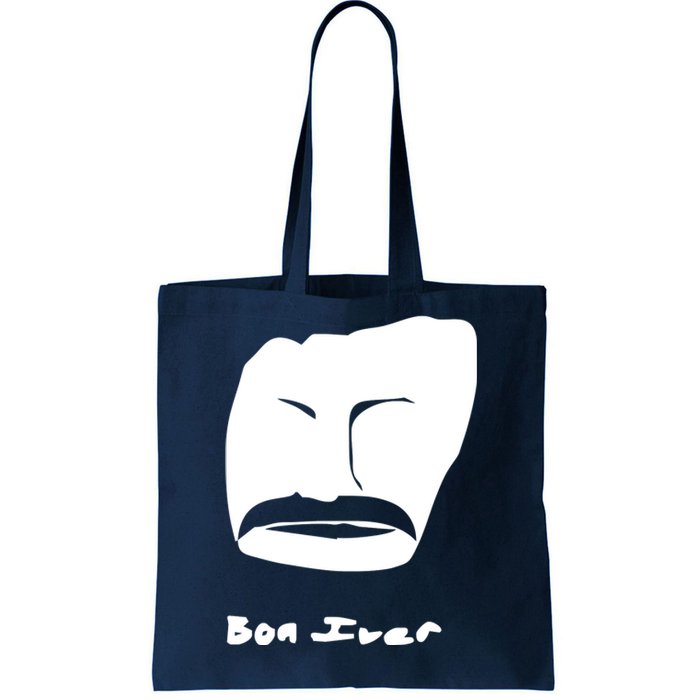 Bon Iver Face Tote Bag