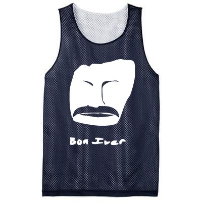 Bon Iver Face Mesh Reversible Basketball Jersey Tank