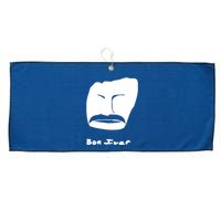 Bon Iver Face Large Microfiber Waffle Golf Towel