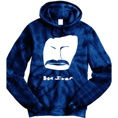 Bon Iver Face Tie Dye Hoodie