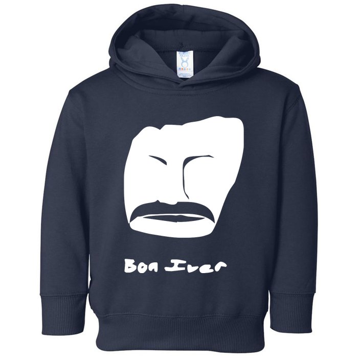 Bon Iver Face Toddler Hoodie