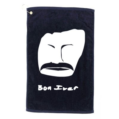 Bon Iver Face Platinum Collection Golf Towel