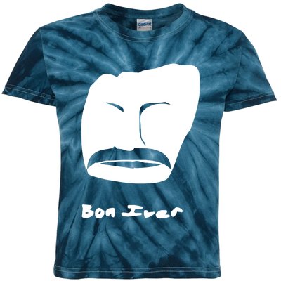 Bon Iver Face Kids Tie-Dye T-Shirt