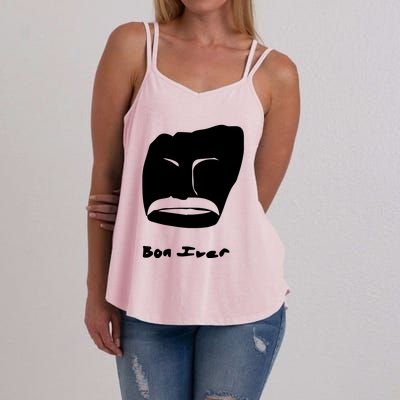 Bon Iver Face Women's Strappy Tank