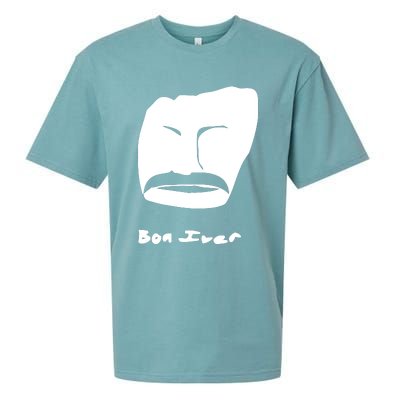 Bon Iver Face Sueded Cloud Jersey T-Shirt