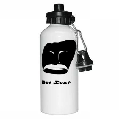 Bon Iver Face Aluminum Water Bottle