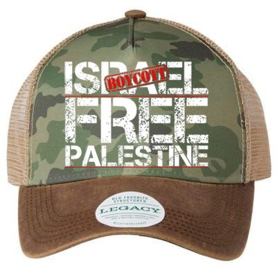 Boycott Israel Free Palestine Legacy Tie Dye Trucker Hat