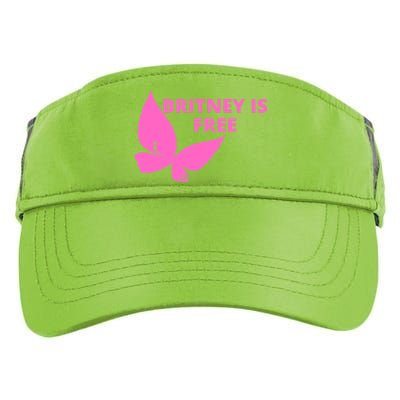 Britney Is Free Butterfly Adult Drive Performance Visor