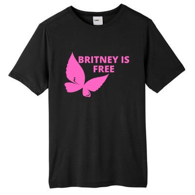 Britney Is Free Butterfly Tall Fusion ChromaSoft Performance T-Shirt