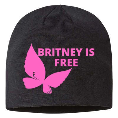 Britney Is Free Butterfly Sustainable Beanie