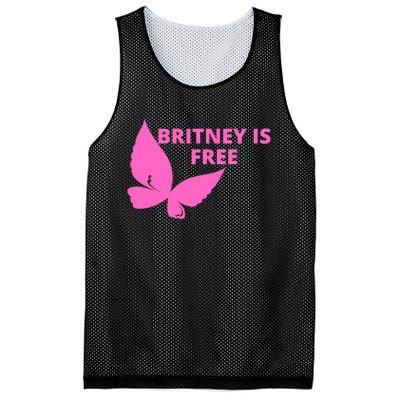 Britney Is Free Butterfly Mesh Reversible Basketball Jersey Tank