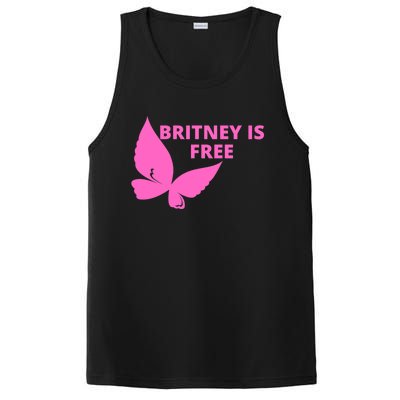 Britney Is Free Butterfly PosiCharge Competitor Tank