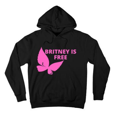 Britney Is Free Butterfly Tall Hoodie