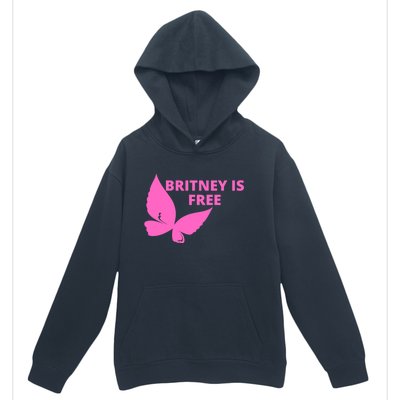 Britney Is Free Butterfly Urban Pullover Hoodie