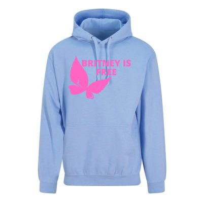 Britney Is Free Butterfly Unisex Surf Hoodie