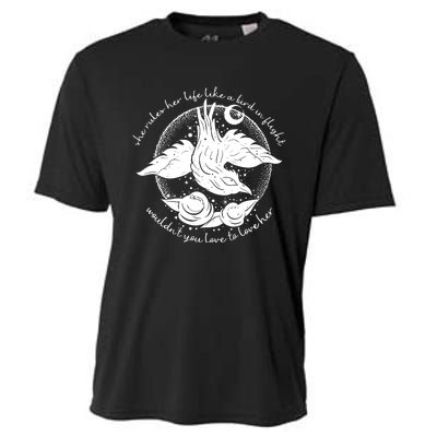 Bird In Flight Rhiannon Cooling Performance Crew T-Shirt