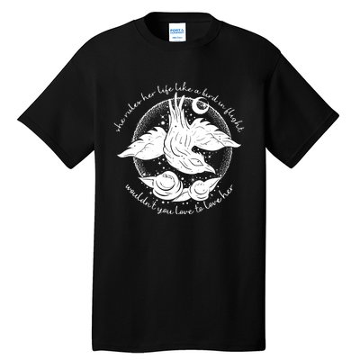 Bird In Flight Rhiannon Tall T-Shirt