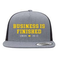 Business Is Finished Michigan Flat Bill Trucker Hat