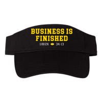 Business Is Finished Michigan Valucap Bio-Washed Visor