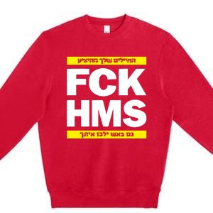 Brothers1906 Israel Fck Hms Premium Crewneck Sweatshirt