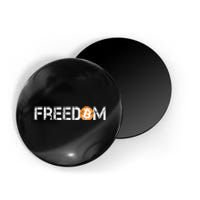 Bitcoin Is Freedom Hodl Crypto Currency Trading Trader Gift Magnet