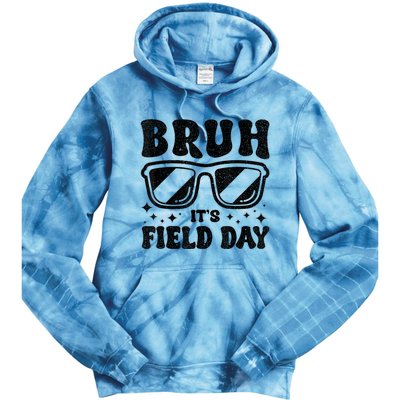 Bruh Its Field Day Teacher Happy Field Day Tie Dye Hoodie