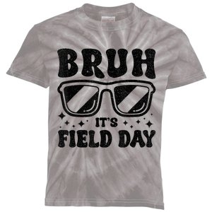 Bruh Its Field Day Teacher Happy Field Day Kids Tie-Dye T-Shirt