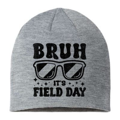 Bruh Its Field Day Teacher Happy Field Day Sustainable Beanie