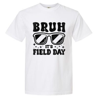 Bruh Its Field Day Teacher Happy Field Day Garment-Dyed Heavyweight T-Shirt