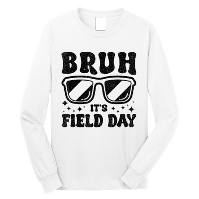 Bruh Its Field Day Teacher Happy Field Day Long Sleeve Shirt