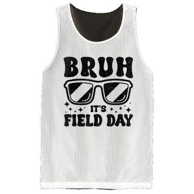 Bruh Its Field Day Teacher Happy Field Day Mesh Reversible Basketball Jersey Tank