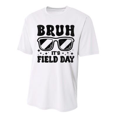 Bruh Its Field Day Teacher Happy Field Day Performance Sprint T-Shirt